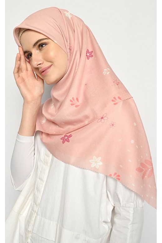 Virametha Jasmine Square Lasercut Peach